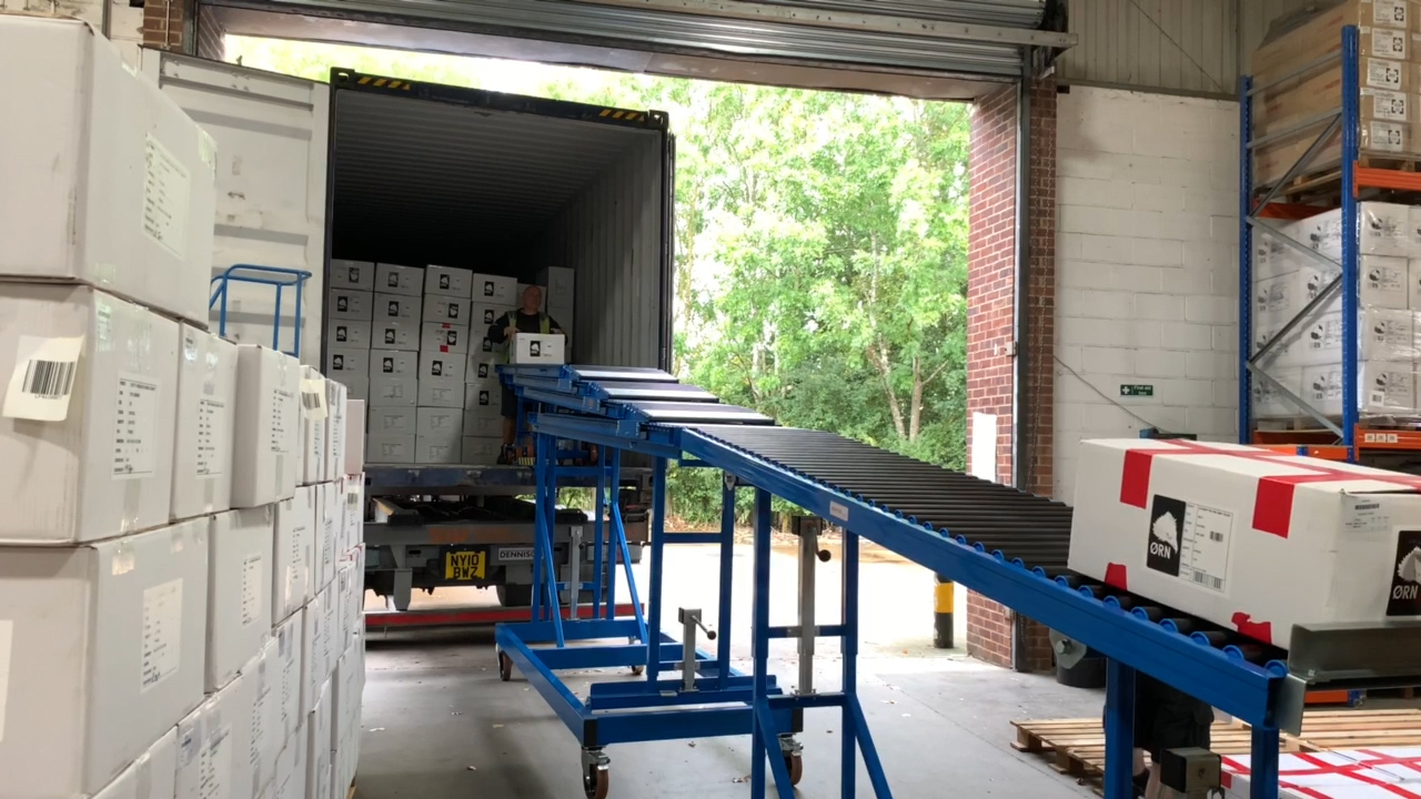 Container Loading & Unloading Conveyors - Ocon Conveyors